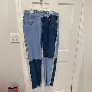 The Ragged Priest Patchwork jeans